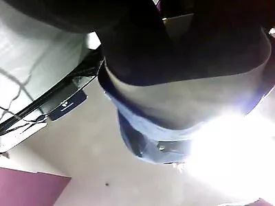 Ett ridskolan 1 porr slag i badrummet